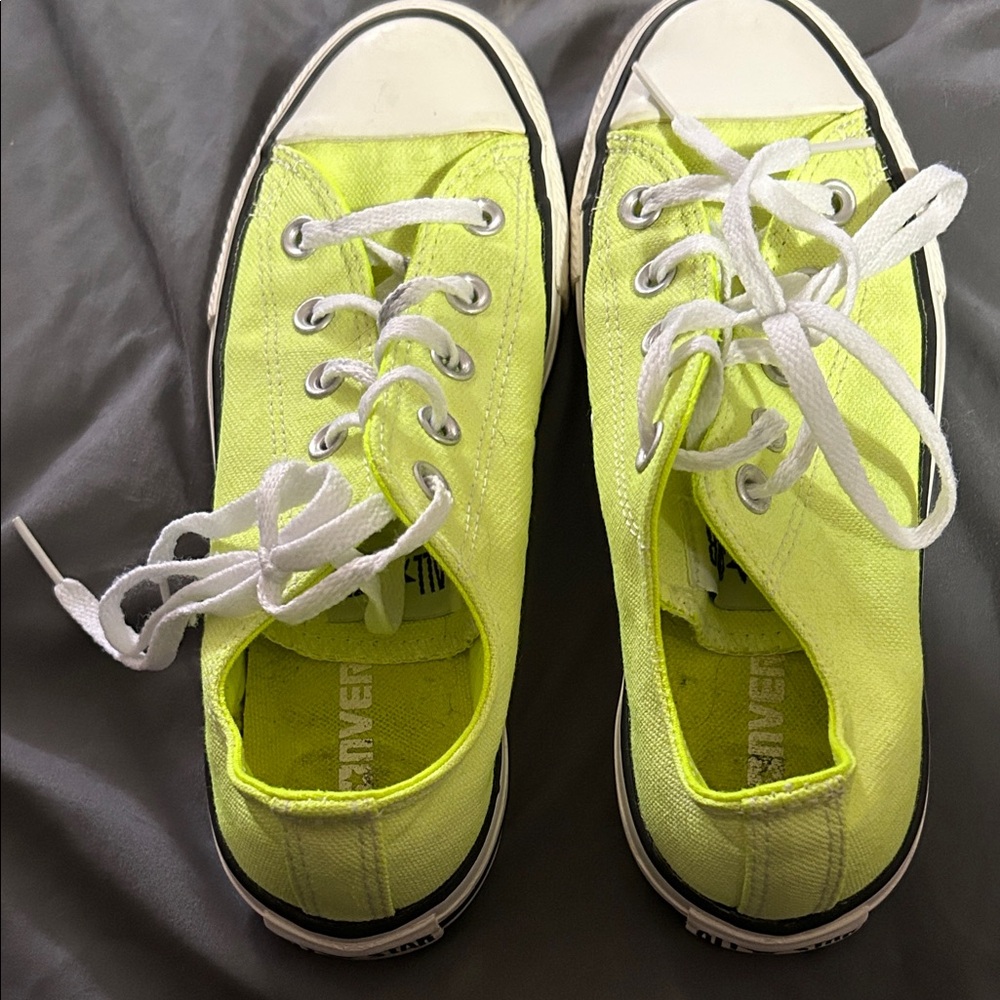 Converse Bright Yellow Athletic Shoes